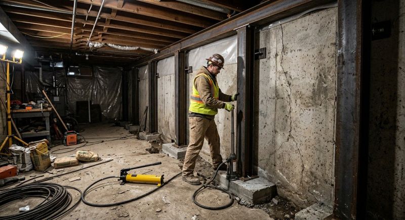 Basement Stabilization in Boulder County, CO