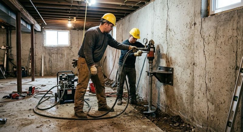 Basement Stabilization in Boulder County, CO