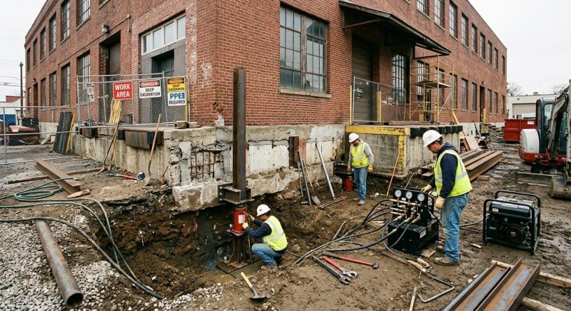 Building Foundation Repair in Firestone, CO