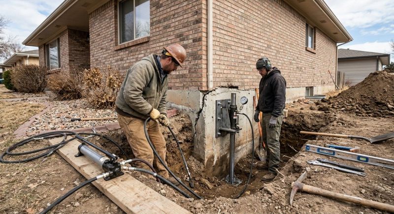 Building Foundation Repair in Johnstown, CO