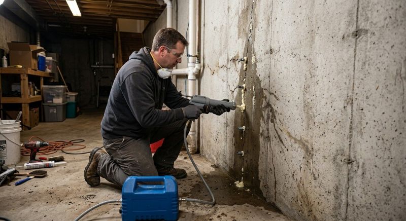 Cracked Foundation Repair in Allenspark, CO