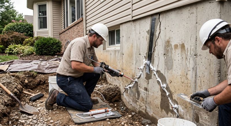 Cracked Foundation Repair in Broomfield, CO