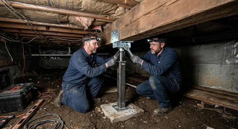 Crawl Space Leveling in Boulder County, CO