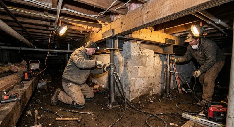 Crawlspace Foundation Repair in Firestone, CO