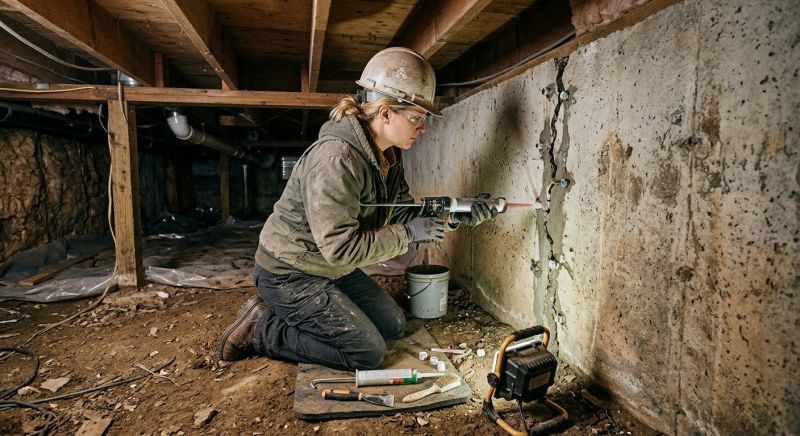 Crawlspace Foundation Repair in Longmont, CO