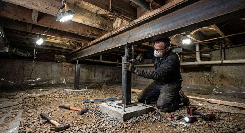 Crawlspace Structural Repair in Boulder County, CO