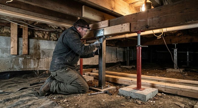 Crawlspace Structural Repair in Boulder County, CO