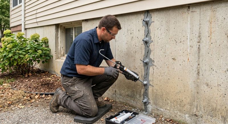 Foundation Crack Sealing in Boulder County, CO