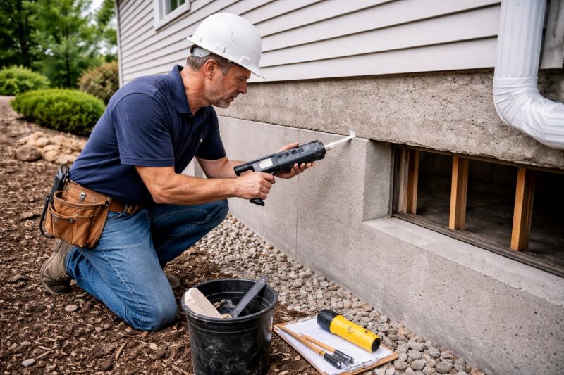 Foundation Crack Sealing in Boulder County, CO