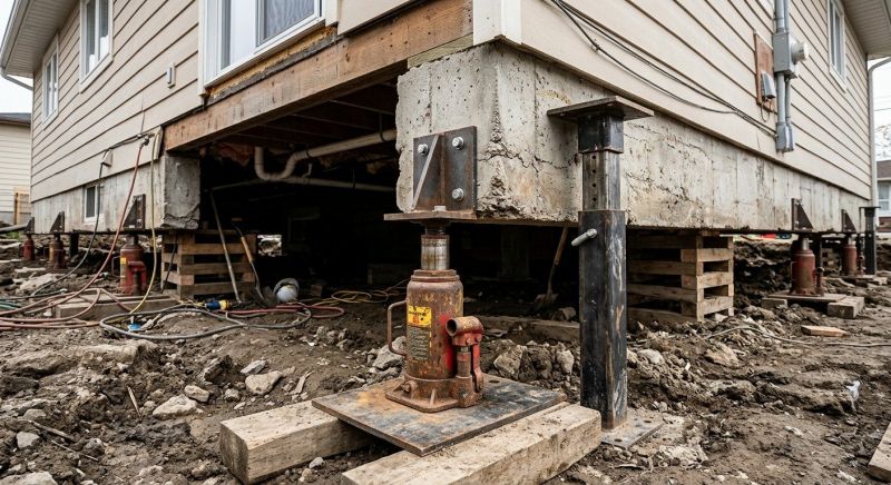 Foundation Jacking in Brighton, CO