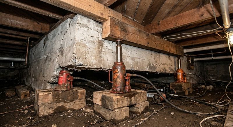 Foundation Jacking in Brighton, CO