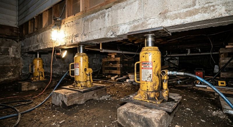 Foundation Jacking in Estes Park, CO