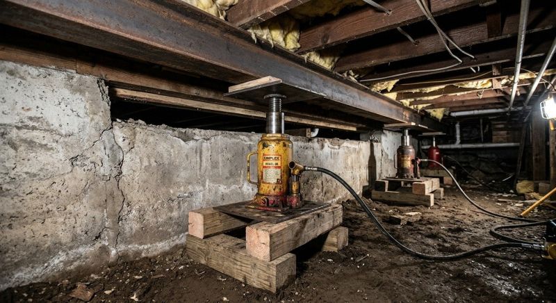 Foundation Jacking in Lafayette, CO