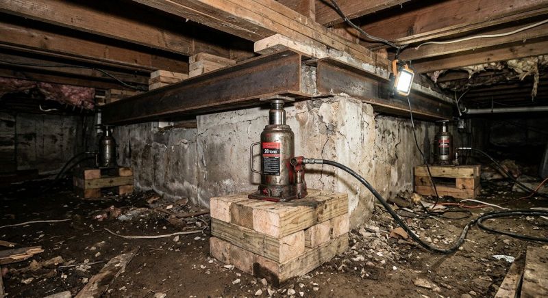 Foundation Jacking in Lafayette, CO