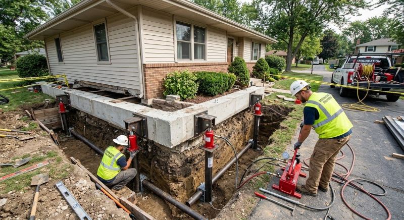 Foundation Jacking in Longmont, CO