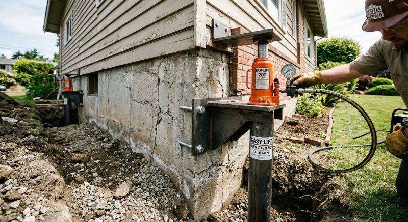 Foundation Lifting in Arvada, CO