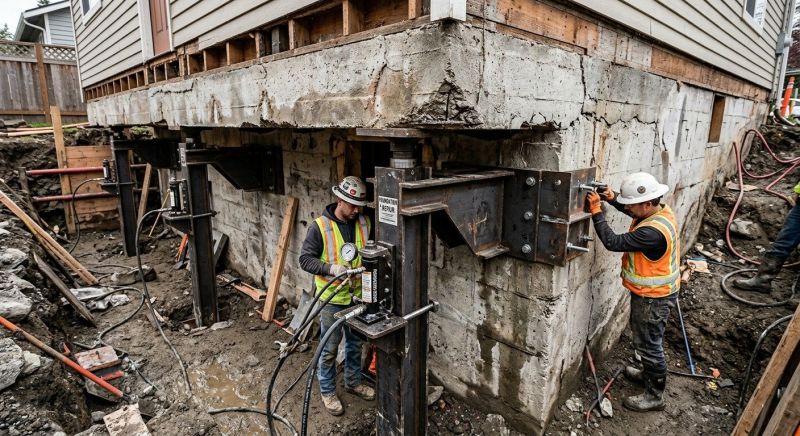 Foundation Lifting in Berthoud, CO