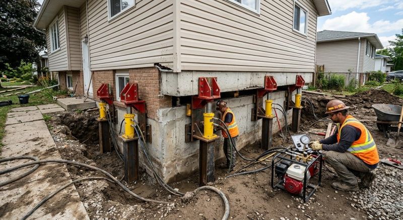 Foundation Lifting in Erie, CO