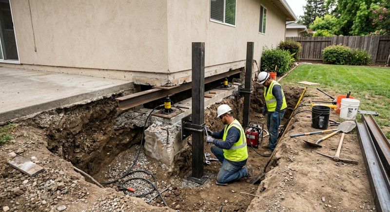 Foundation Pier Repair in Boulder County, CO