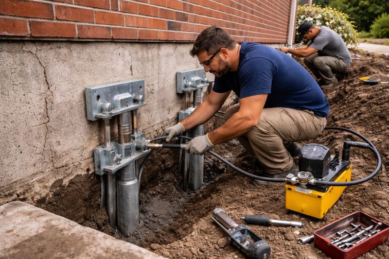 Foundation Pier Repair in Boulder County, CO