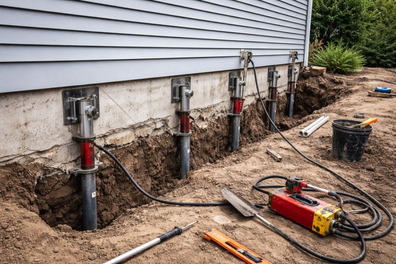 Foundation Pier Repair in Boulder County, CO