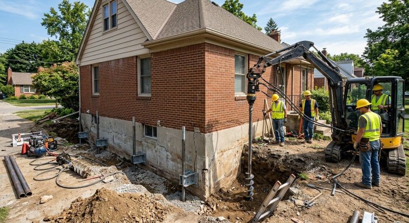 Foundation Stabilizing in Lyons, CO