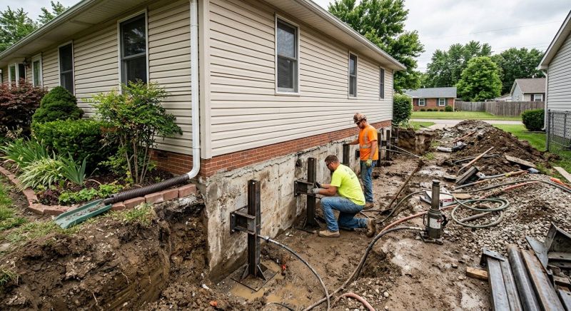 Foundation Stabilizing in Milliken, CO