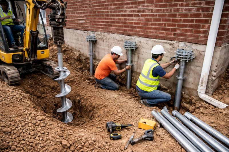 Helical Piers Installation in Boulder County, CO