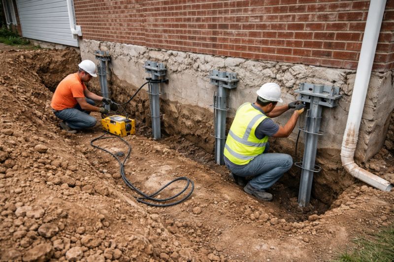 Helical Piers Installation in Boulder County, CO