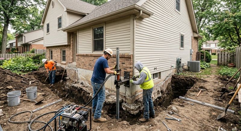 House Foundation Repair in Erie, CO