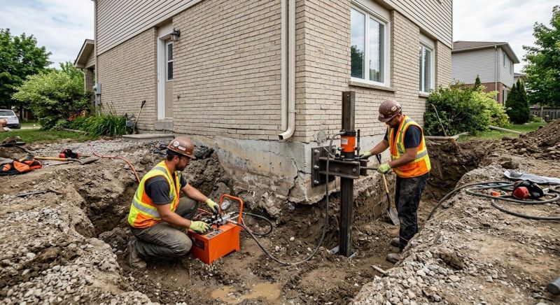 Sinking Foundation Lifting in Boulder County, CO