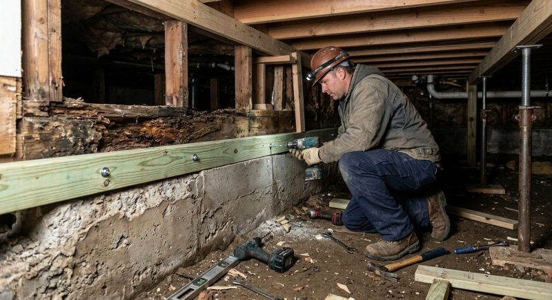 Sinking Foundation Repair in Firestone, CO