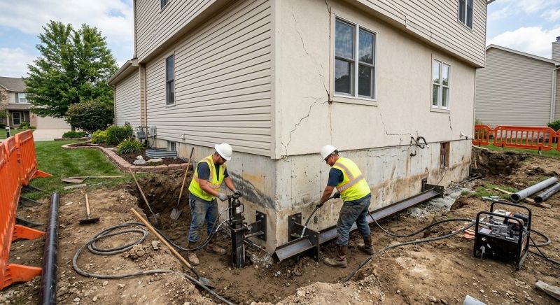 Sinking Foundation Repair in Fort Lupton, CO