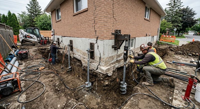 Sinking Foundation Repair in Fort Lupton, CO