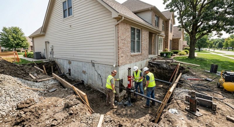 Sinking Foundation Repair in Jamestown, CO