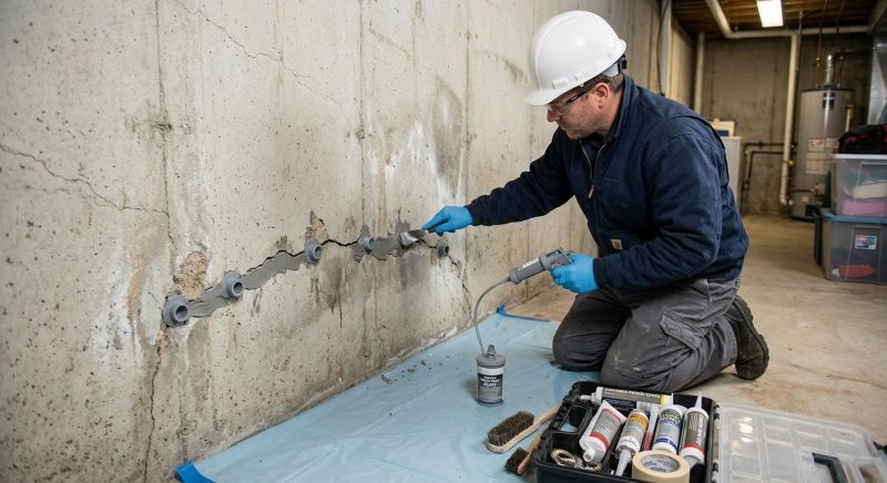 Structural Crack Repair in Boulder County, CO